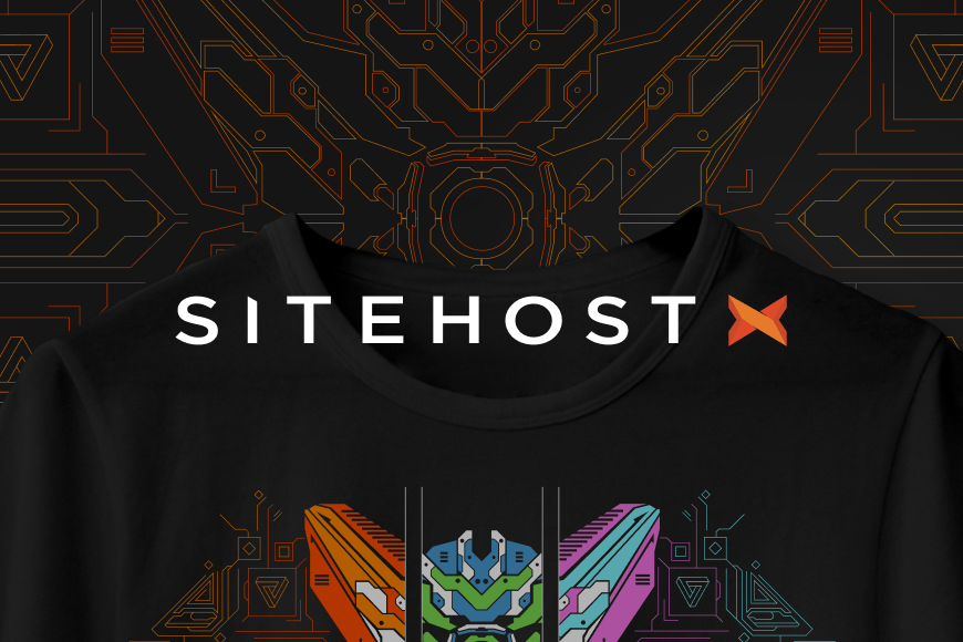 SiteHost's free 2023 t-shirt