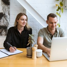 Voyage team at work.