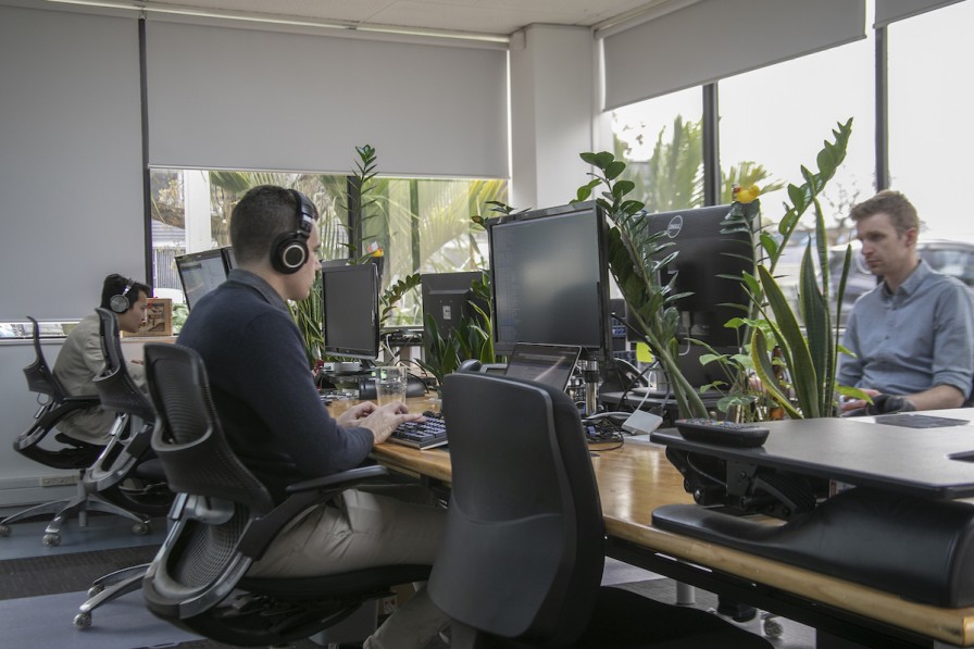 SiteHost's Product & Automation team at work.